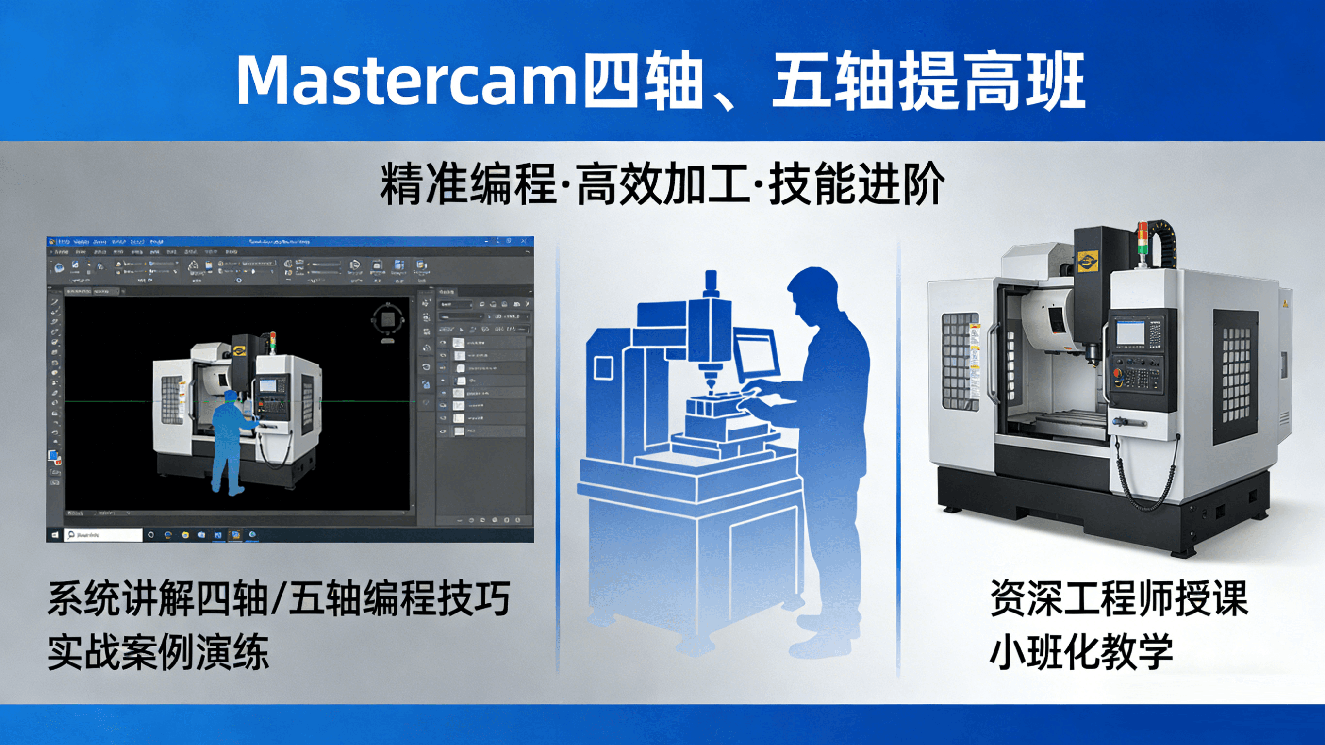 MASTRCAM编程四轴、五轴提高班